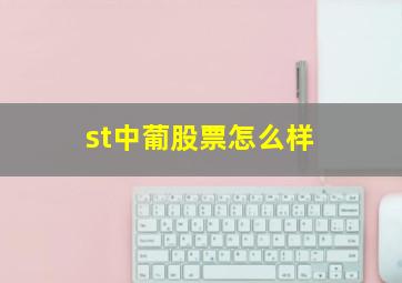 st中葡股票怎么样