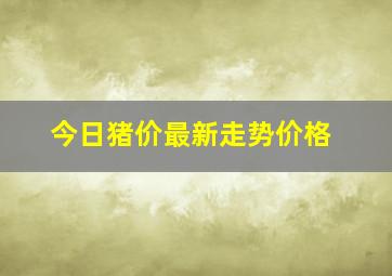 今日猪价最新走势价格