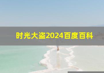 时光大盗2024百度百科