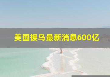 美国援乌最新消息600亿