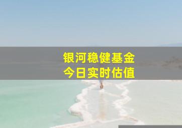 银河稳健基金今日实时估值