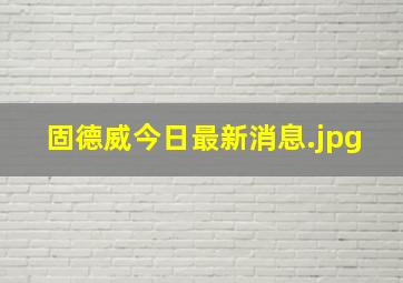 固德威今日最新消息