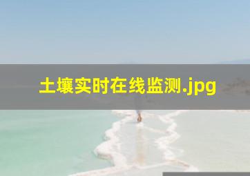 土壤实时在线监测