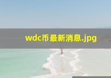 wdc币最新消息